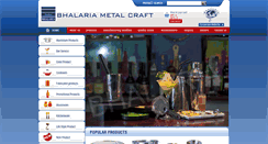 Desktop Screenshot of bhalariametal.com