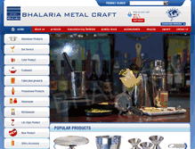 Tablet Screenshot of bhalariametal.com